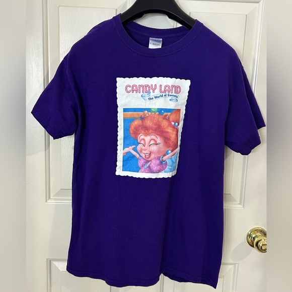 Vintage Gildan Tag Candyland Large T-Shirt - Picture 2 of 7